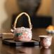 Чайник в стилі династії Сун "Полуничне кроленя" ручної роботи крижана глазур 230 мл, Китай id_9084 фото 5