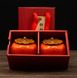 Подарунковий набір чаю Хурма з імператорського саду Молочний Улун та Лапсанг Сушонг 100г, Китай id_8624 фото 9