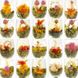 Асорті в'язаного арт-чаю Квітковий вальс 5шт, Китай id_8949 фото 5