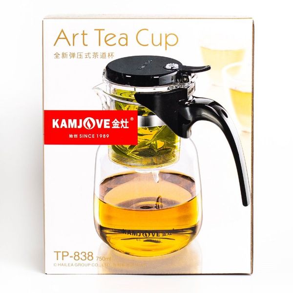 Заварювальний чайник Kamjove Art Tea Cup Ізіпод Тіпод TP-838 750мл, Китай id_8319 фото