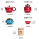 Набір посуду "Танцюючий журавель" для чайної медитації з пальником для пахощів вишня, Китай id_8956 фото 5