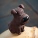 Фігурка Чайний вихованець "Собака багатства" для чайної церемонії ісинська кераміка ручної роботи id_9177 фото 4