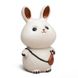 Фігурка Чайний вихованець "Кролик, що завжди перемагає" для чайної церемонії ісинська кераміка ручної роботи id_9190 фото 3