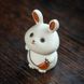 Фігурка Чайний вихованець "Кролик, що завжди перемагає" для чайної церемонії ісинська кераміка ручної роботи id_9190 фото 1