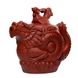 Чайник Дракон та фенікс з ісинської глини "Символ багатства, щастя та удачі" червоний 390 мл, Китай id_8858 фото 9