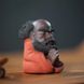 Фігурка Чайний вихованець "Патріарх Бодхідхарма" для чайної церемонії ісинська кераміка ручної роботи id_9192 фото 4