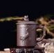 Чашка з ісинської глини ручної роботи "Весняний журавель - символ безсмертя, процвітання та сімейного щастя" 350мл, Китай id_9316 фото 1