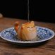 Фігурка Чайний вихованець "Щасливе кошеня" для чайної церемонії ісинська кераміка ручної роботи id_9193 фото 2