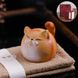 Фігурка Чайний вихованець "Щасливе кошеня" для чайної церемонії ісинська кераміка ручної роботи id_9193 фото 3