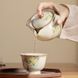 Чайник в стилі династії Сун "Весняне кошеня" ручної роботи крижана глазур 200мл, Китай id_9086 фото 6