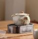 Чайник в стилі династії Сун "Весняне кошеня" ручної роботи крижана глазур 200мл, Китай id_9086 фото 9
