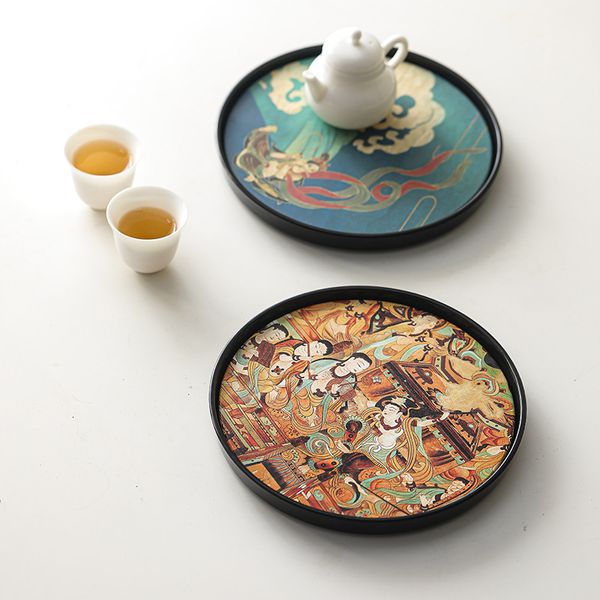 Чабань "Фея води" для чайної церемонії та медитації з абсорбуючою керамікою 20х20х2.6см, Китай id_9063 фото