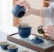 Подарунковий набір посуду Елегант Navy Blue для чайної церемонії , Китай id_9216 фото 2