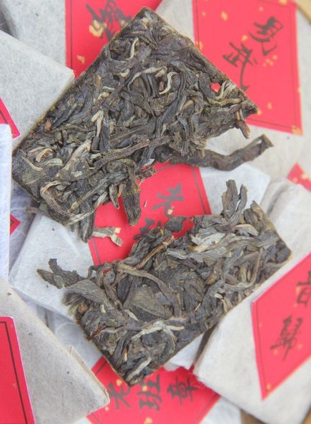 Чай Шен Пуер Лао Бан Чжан зі старих високогірних дерев 5шт по 9г, Китай id_7544 фото
