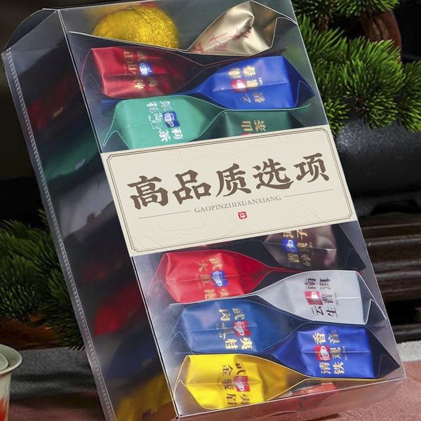 Набір із 16 знаменитих китайських чаїв з Шу Пуером в мандарині 95г id_9119 фото