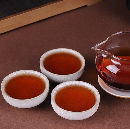 Чорний міцний чай Шу Пуер стиглий з клейким рисом міні точа 5шт по 5г, Китай id_8793 фото