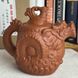 Автентичний чайник Дракон та фенікс з ісинської глини "Символ багатства, щастя та удачі" червоний 500 мл, Китай id_8796 фото 4