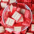Високоякісний витриманий чай Шу Пуер Чень Нянь Фан Чжуань червона цегла 2003 рік 5шт по 7г, Китай