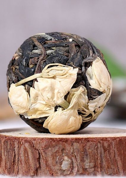 Чай Шен Пуер Перлина Дракона з жасміном зв'язаний 5шт по 8г, Китай id_853 фото